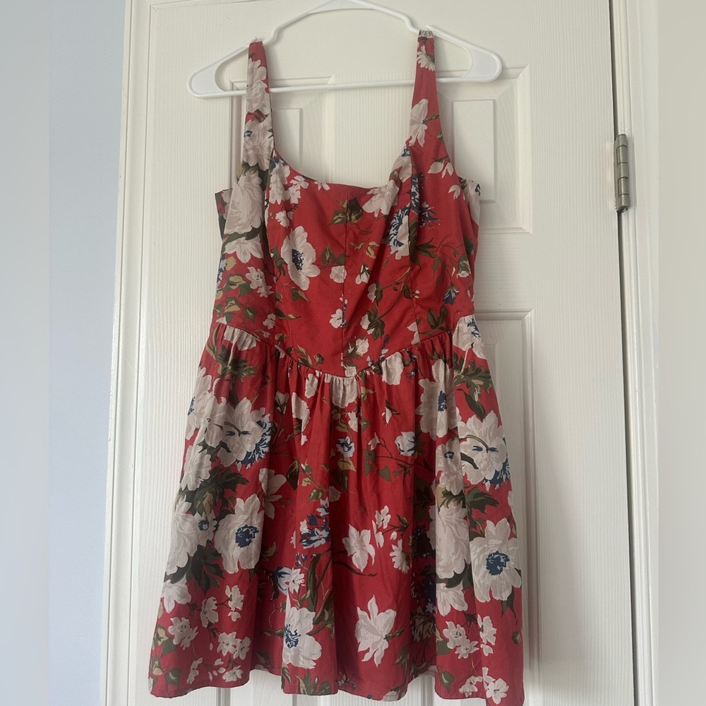 Abercrombie & Fitch Drop-waist Corset Romper